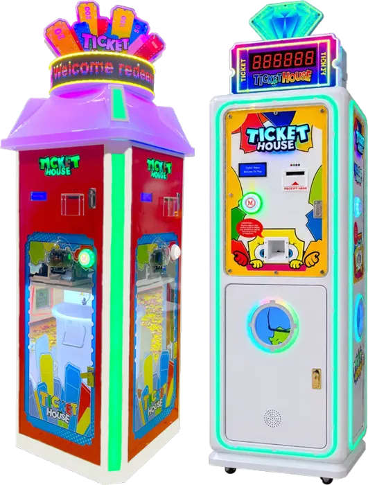 Two Ticket House machines that count paper tickets